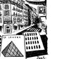 "Dessin parisien" - 30x40cm